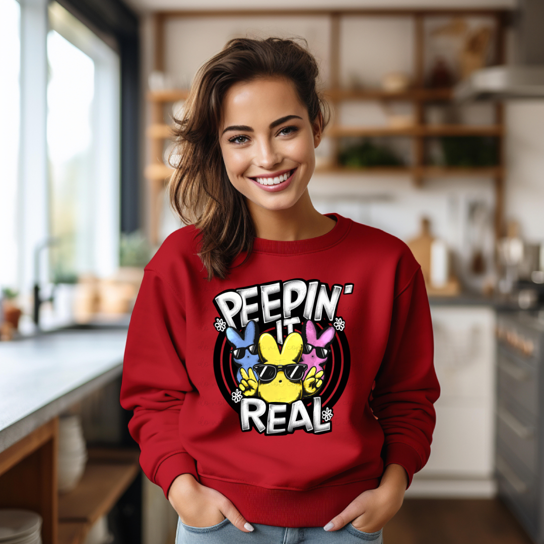 Peepin' It Real (RTP- Ready to Print)