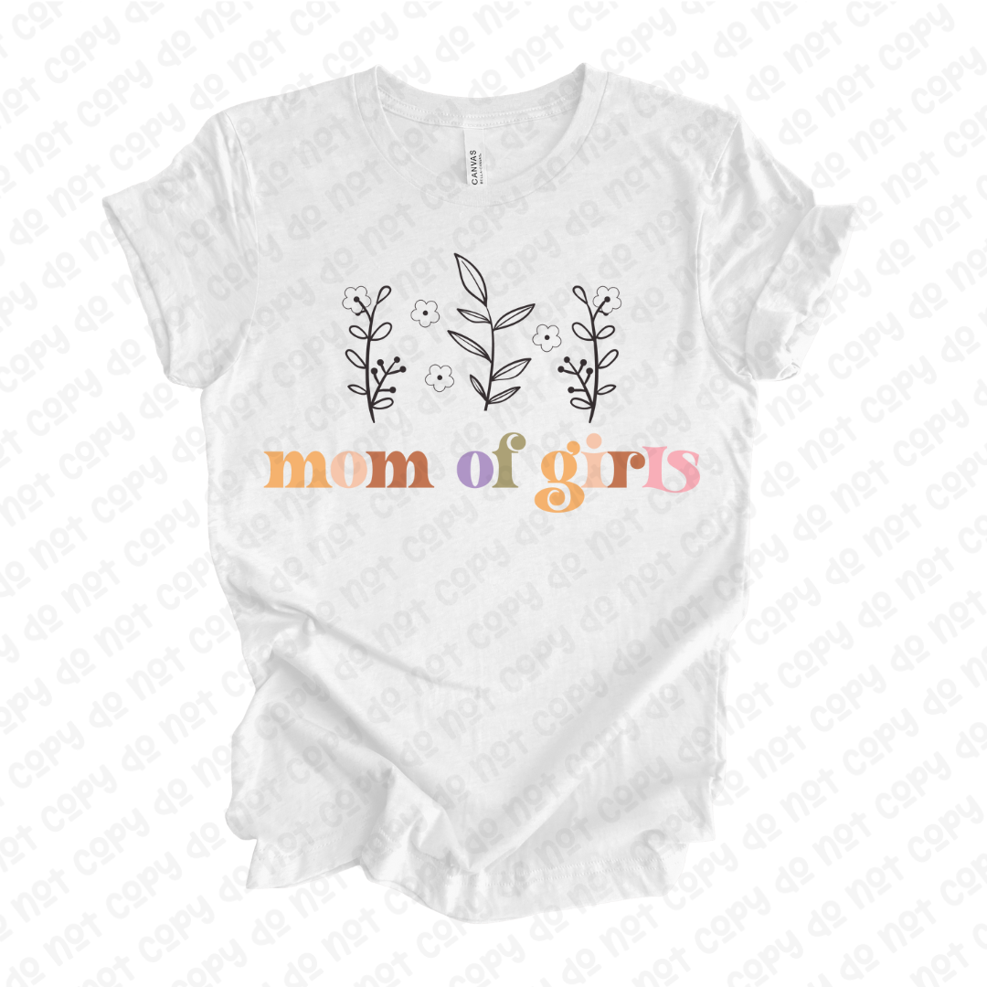 Mom Of Girls (RTP- Ready to Print)