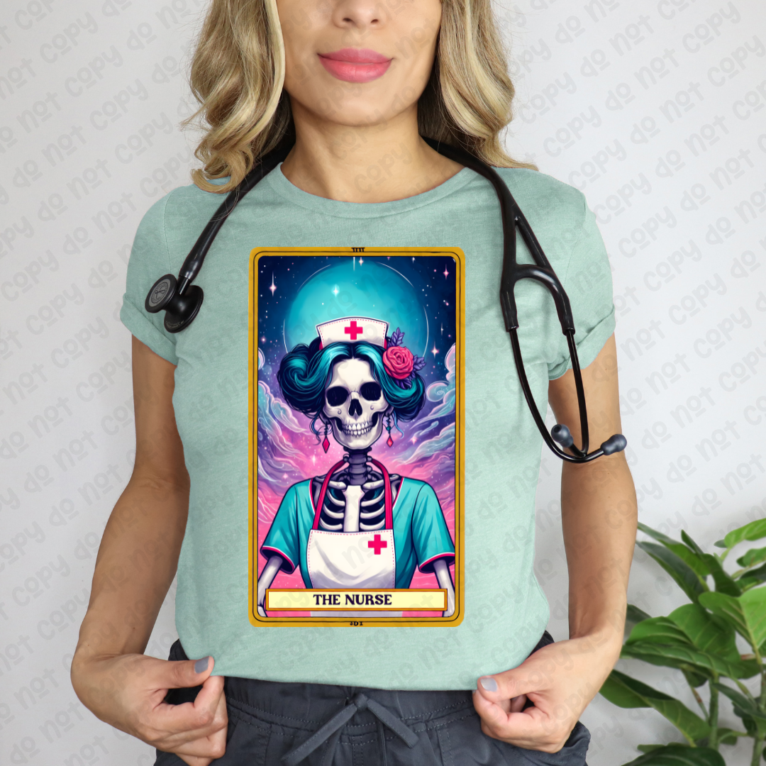The Nurse-Tarot Card (RTP- Ready to Print)