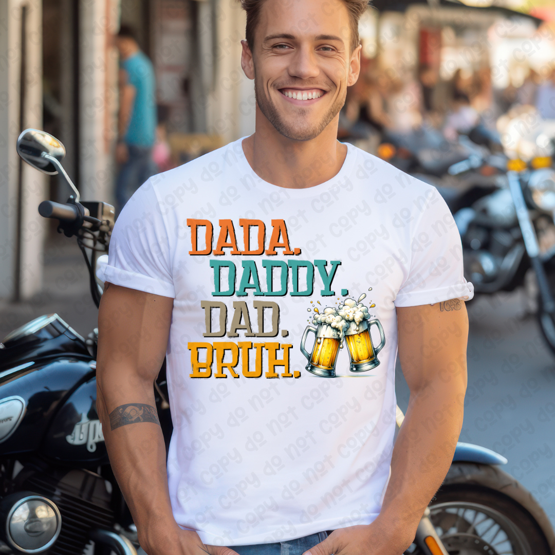 Dada. Daddy. Dad. (RTP- Ready to Print)