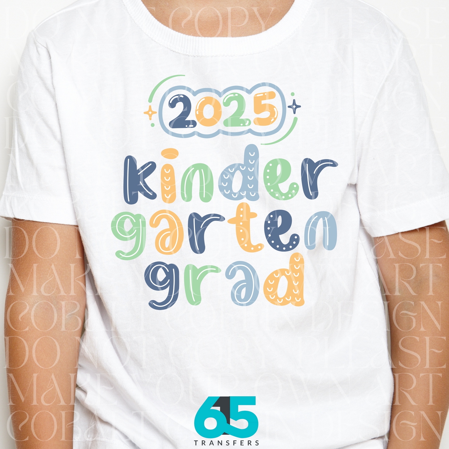 Green Kindergarten Grad 2025 (RTP- Ready to Print)