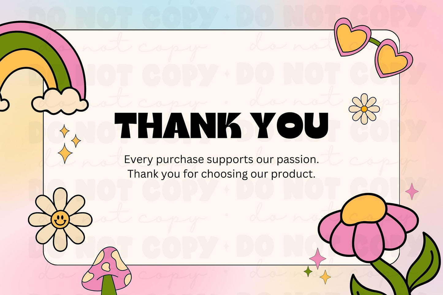 Thank You-Retro Summer
