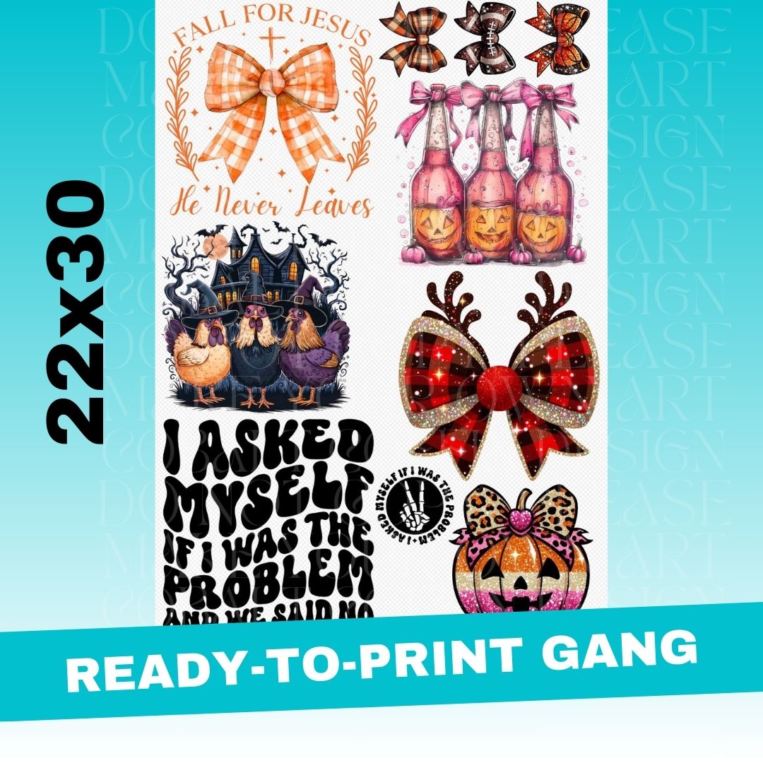 Carol's Picks- 22x30 PREMADE GANG