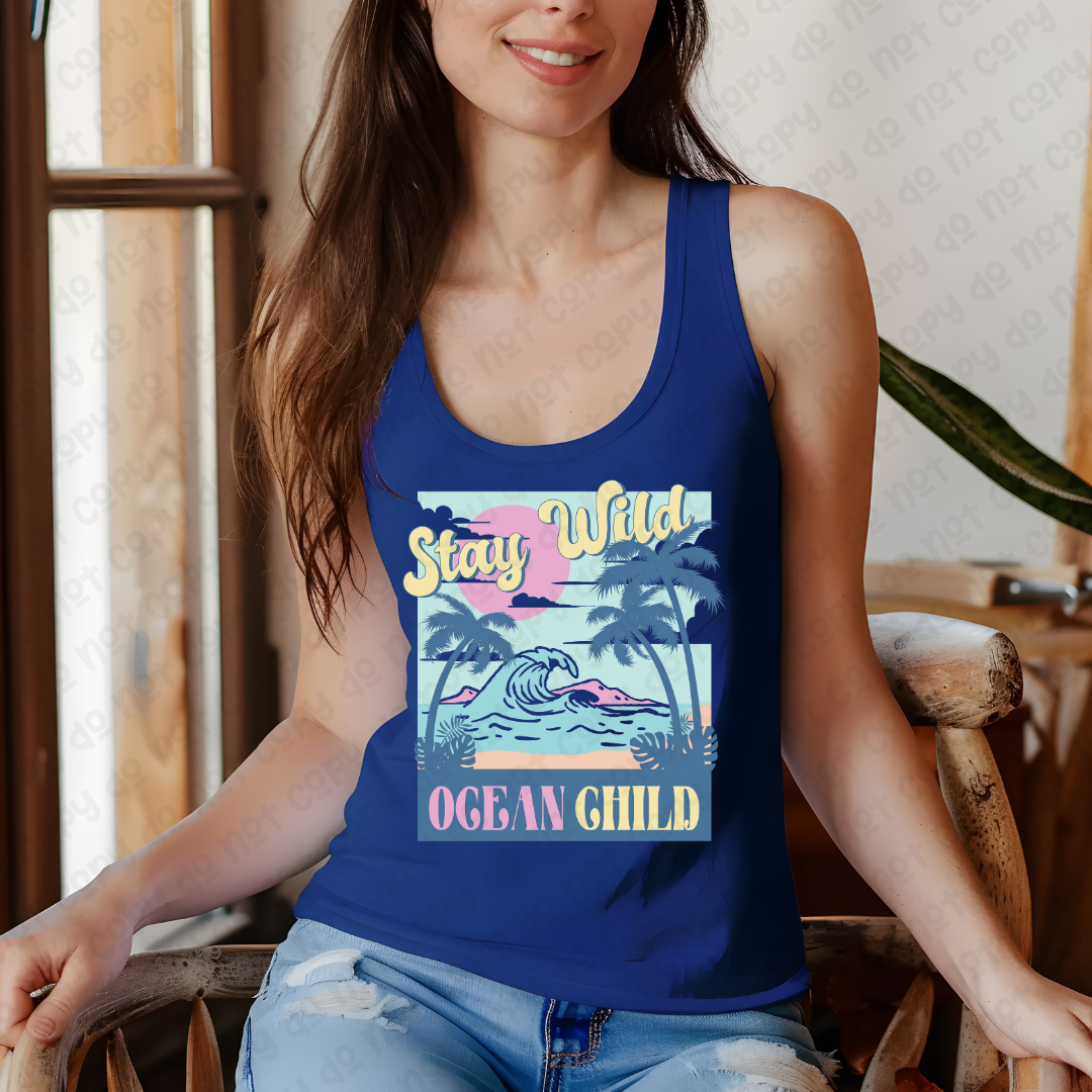 Stay Wild Ocean Child (RTP- Ready to Print)