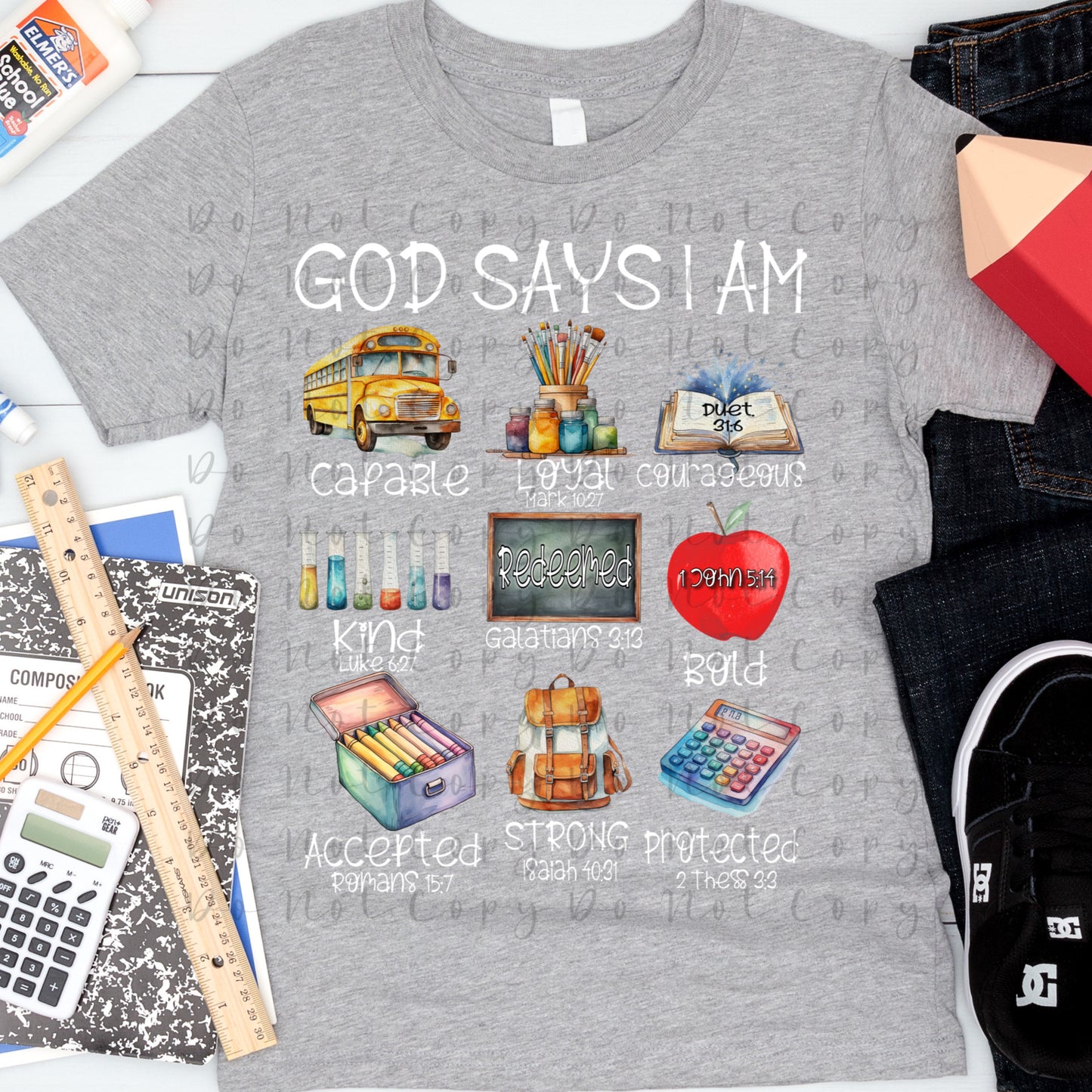 God Says I Am... (RTP- Ready to Print)