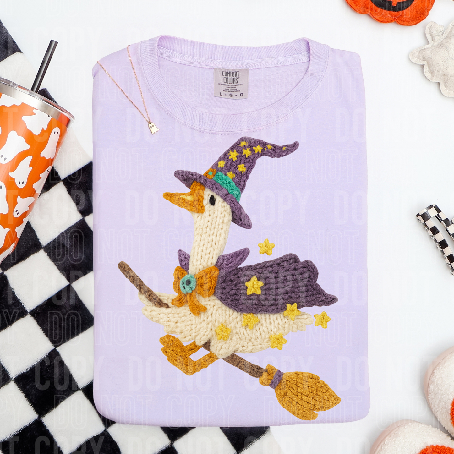 Halloween Goose Broom