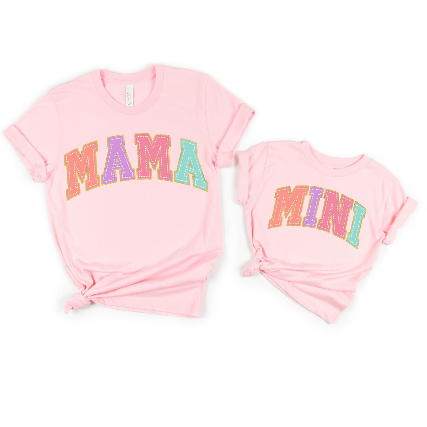 Mama and Mini Varsity Stitch (RTP- Ready to Print)
