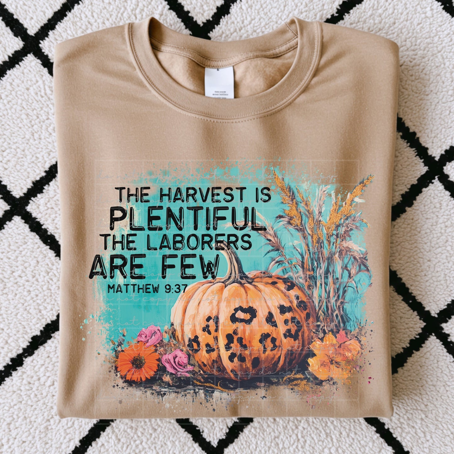 The Harvest Is Plentiful (RTP- Ready to Print)