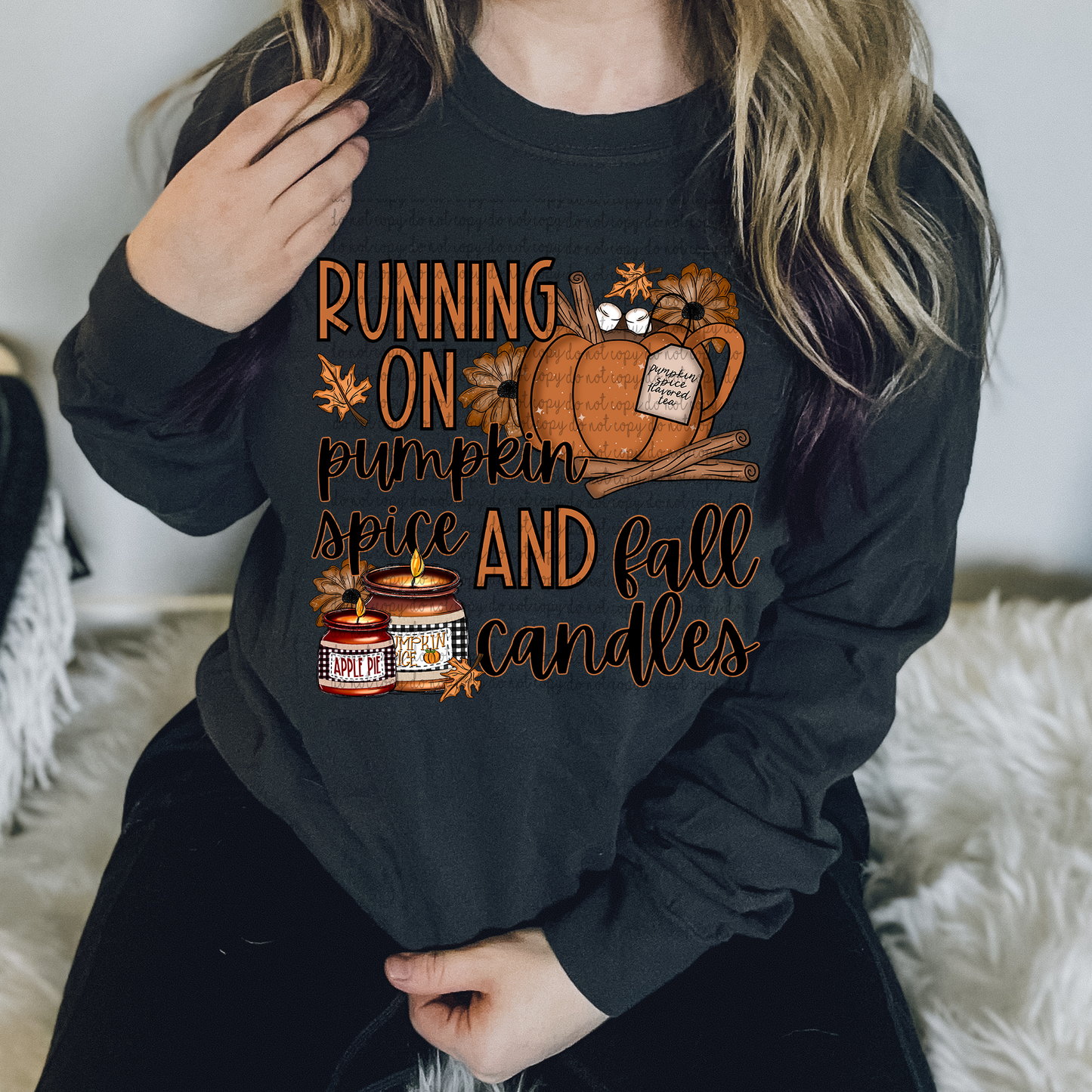 Running on Pumpkin Spice (RTP- Ready to Print)