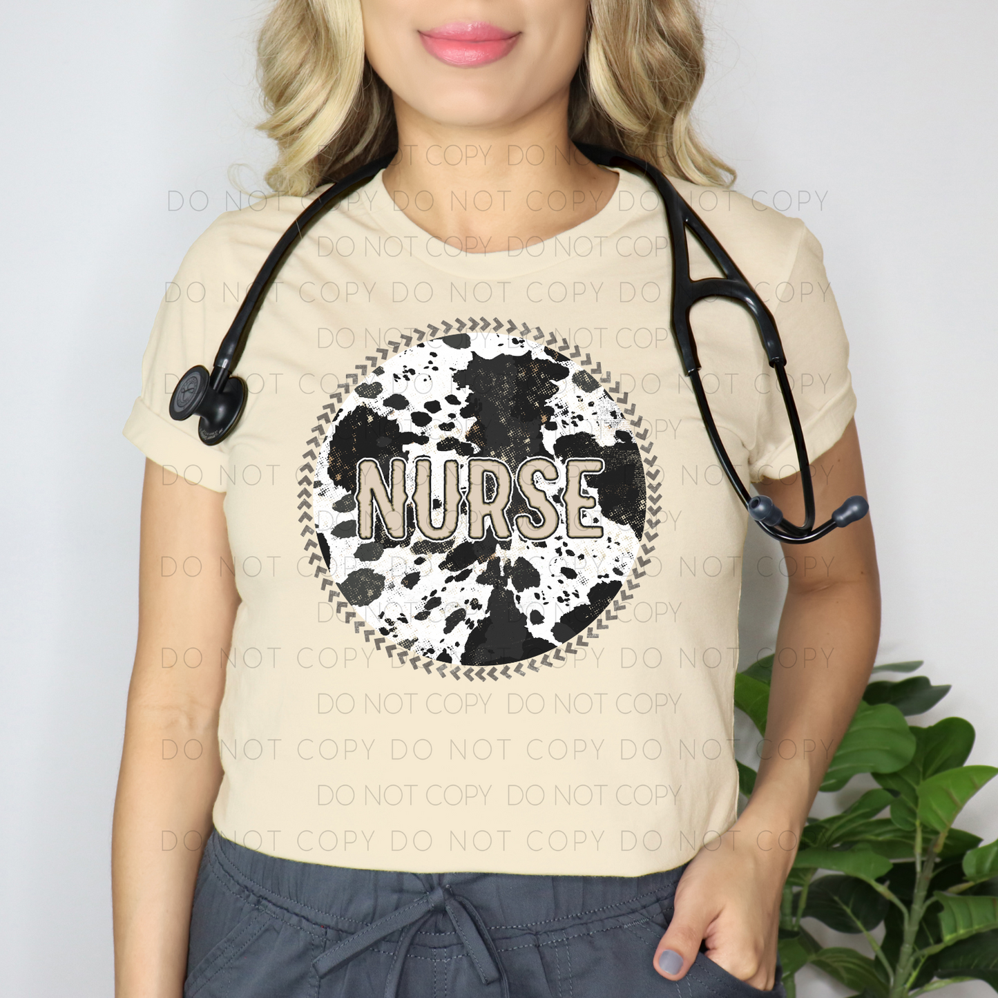 Cowprint Nurse (RTP- Ready to Print)