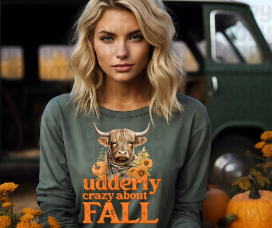 Udderly Crazy About Fall (RTP- Ready to Print)