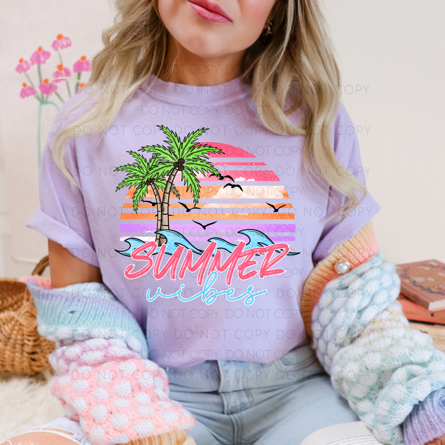 Retro Summer Vibes (RTP- Ready to Print)