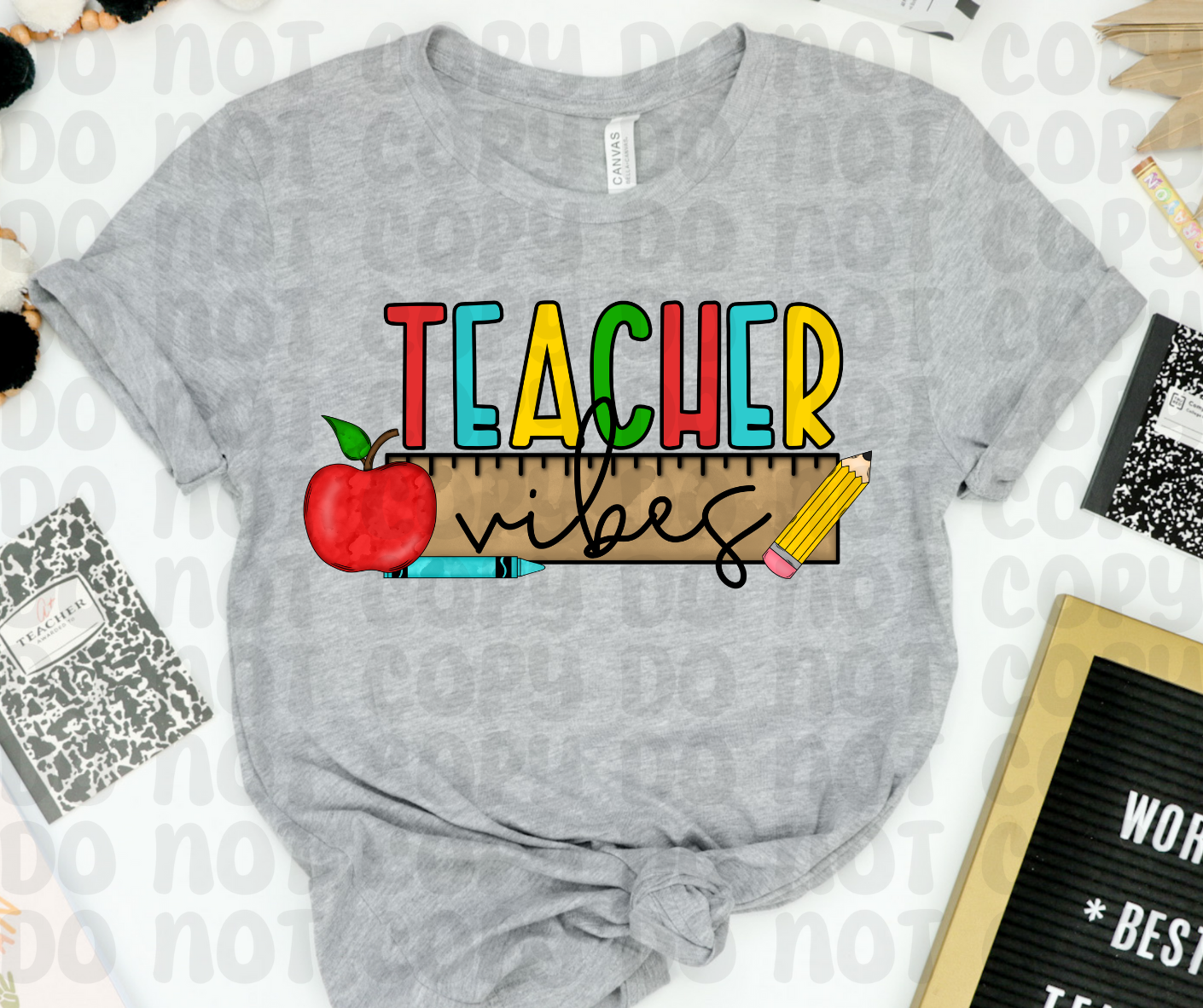 School Teacher Vibes (RTP- Ready to Print)