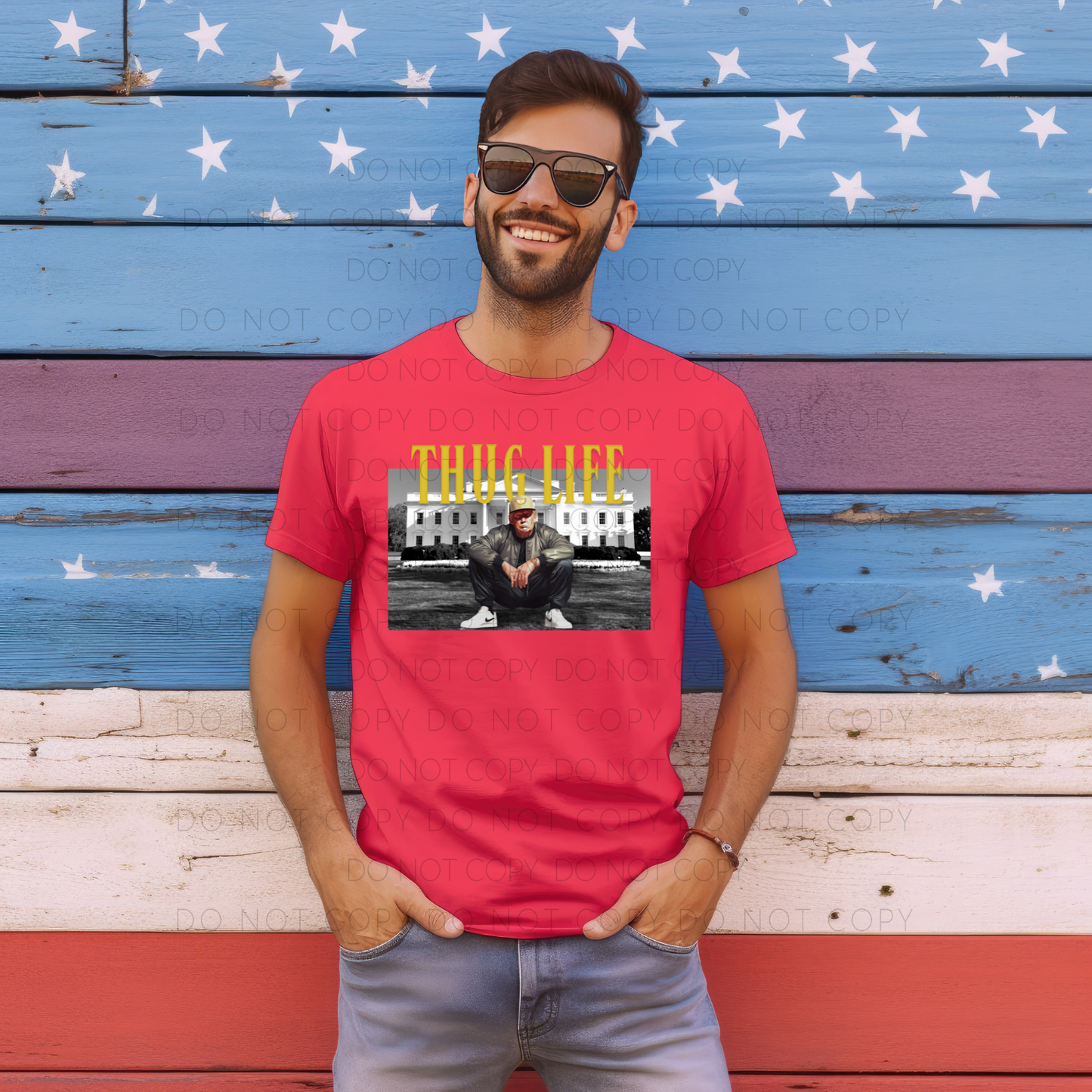 Thug Life Yellow (RTP- Ready to Print)