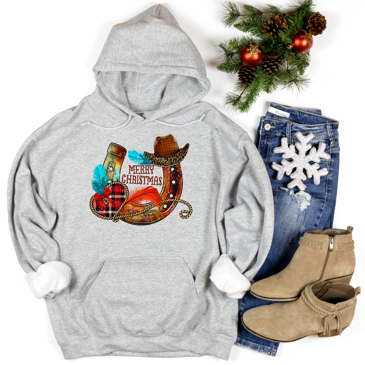 Western Merry Christmas- (RTP- Ready to Print)