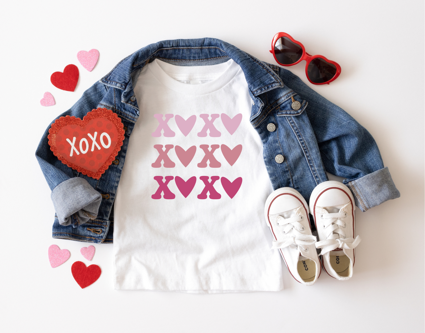 XOXO Stacked (RTP- Ready to Print)