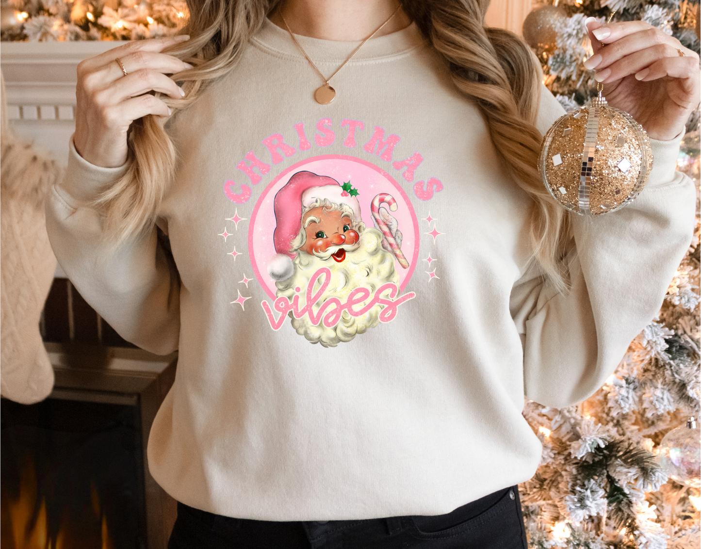 Vintage Santa Christmas Vibes (RTP- Ready to Print)