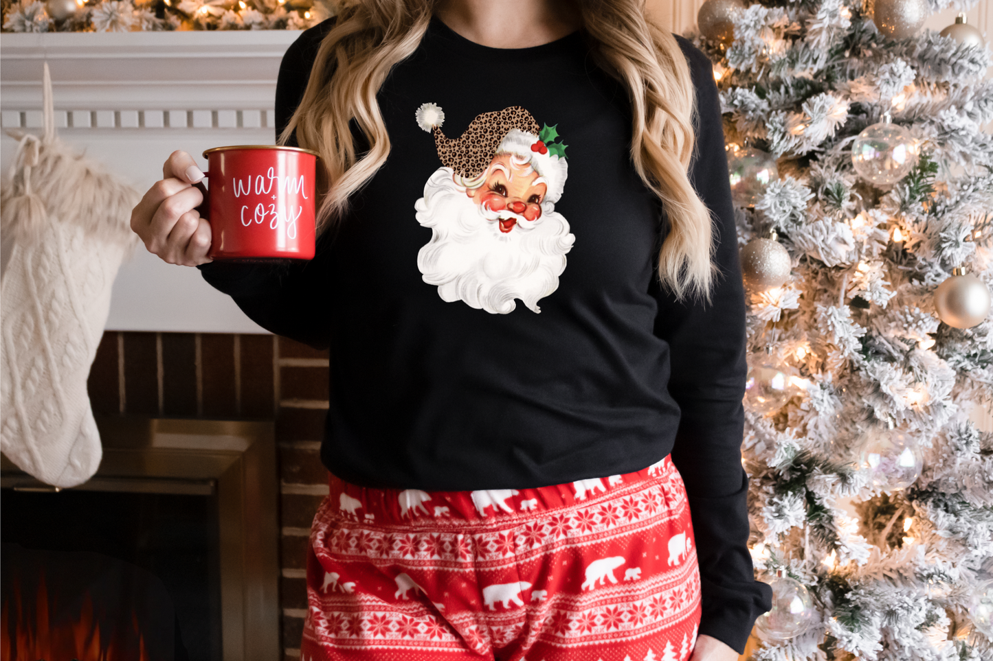 Vintage Santa 3 Options (RTP- Ready to Print)
