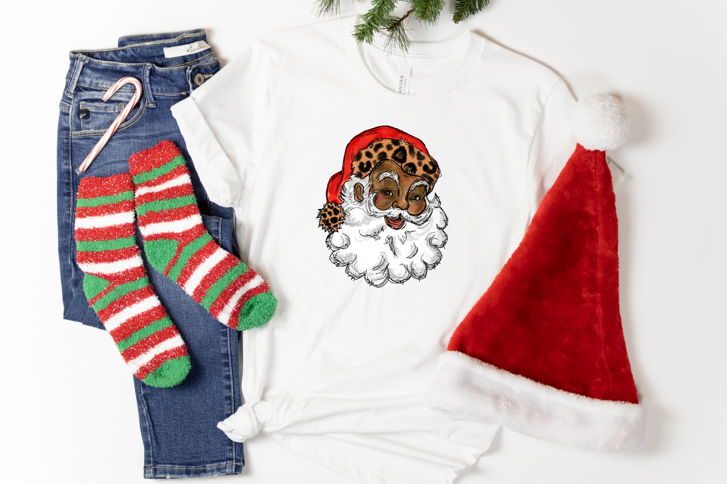 POC Leopard Vintage Santa (RTP- Ready to Print)
