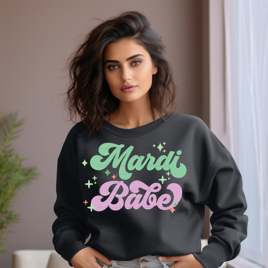 Mardi Babe (RTP- Ready to Print)