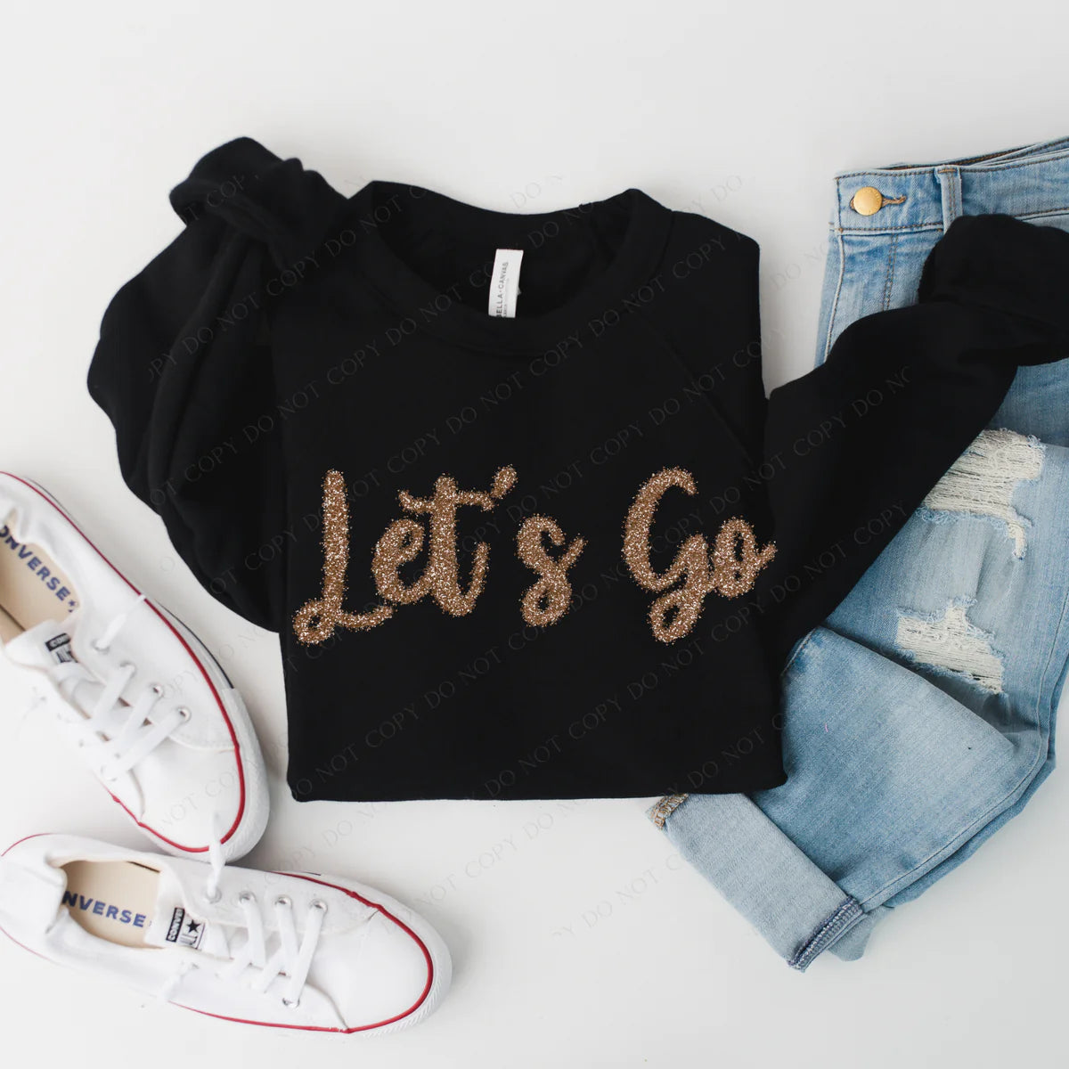 Let’s Go Tinsel Script Brown (RTP- Ready to Print)