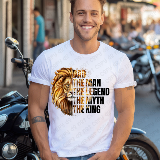 Lion The Man The Myth The Legend (RTP- Ready to Print)