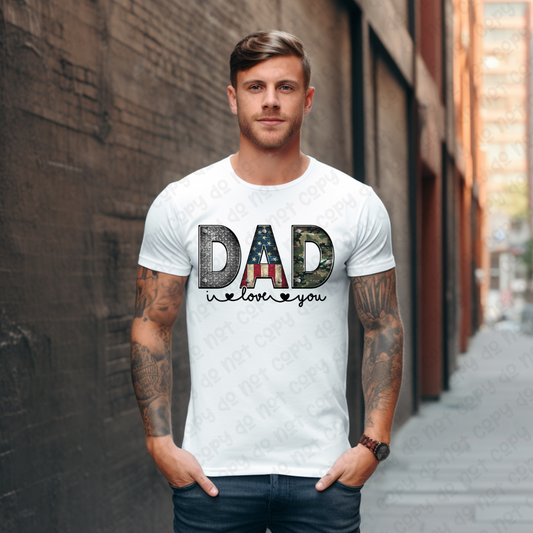 Dad I Love You (RTP- Ready to Print)