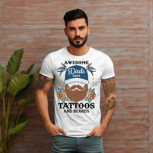 Tattoos And Beards (RTP- Ready to Print)