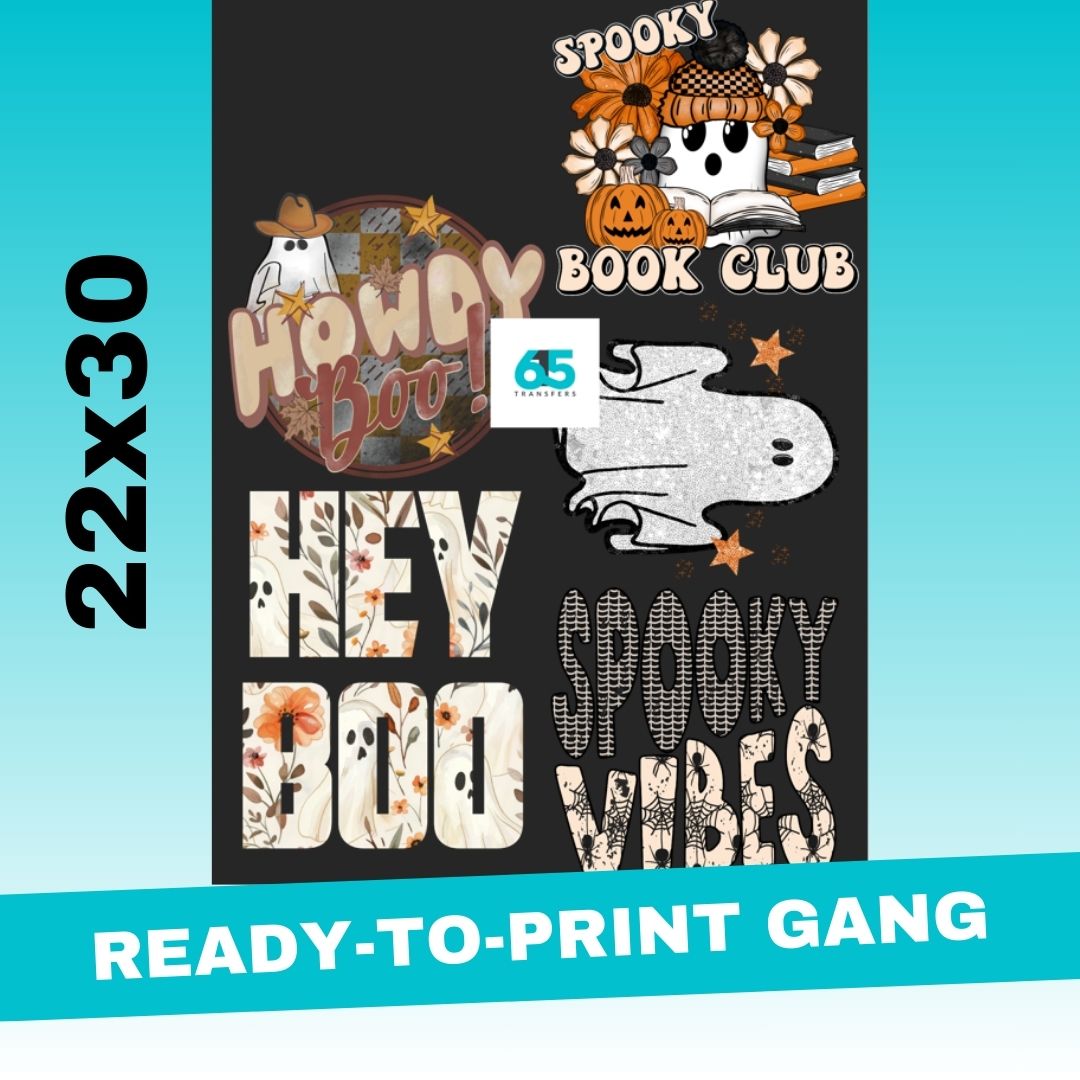 Spooky- 22x30 PREMADE GANG