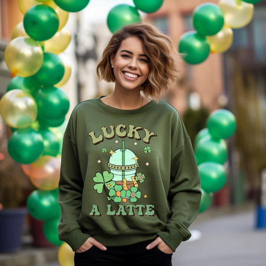 Lucky A Latte (RTP- Ready to Print)