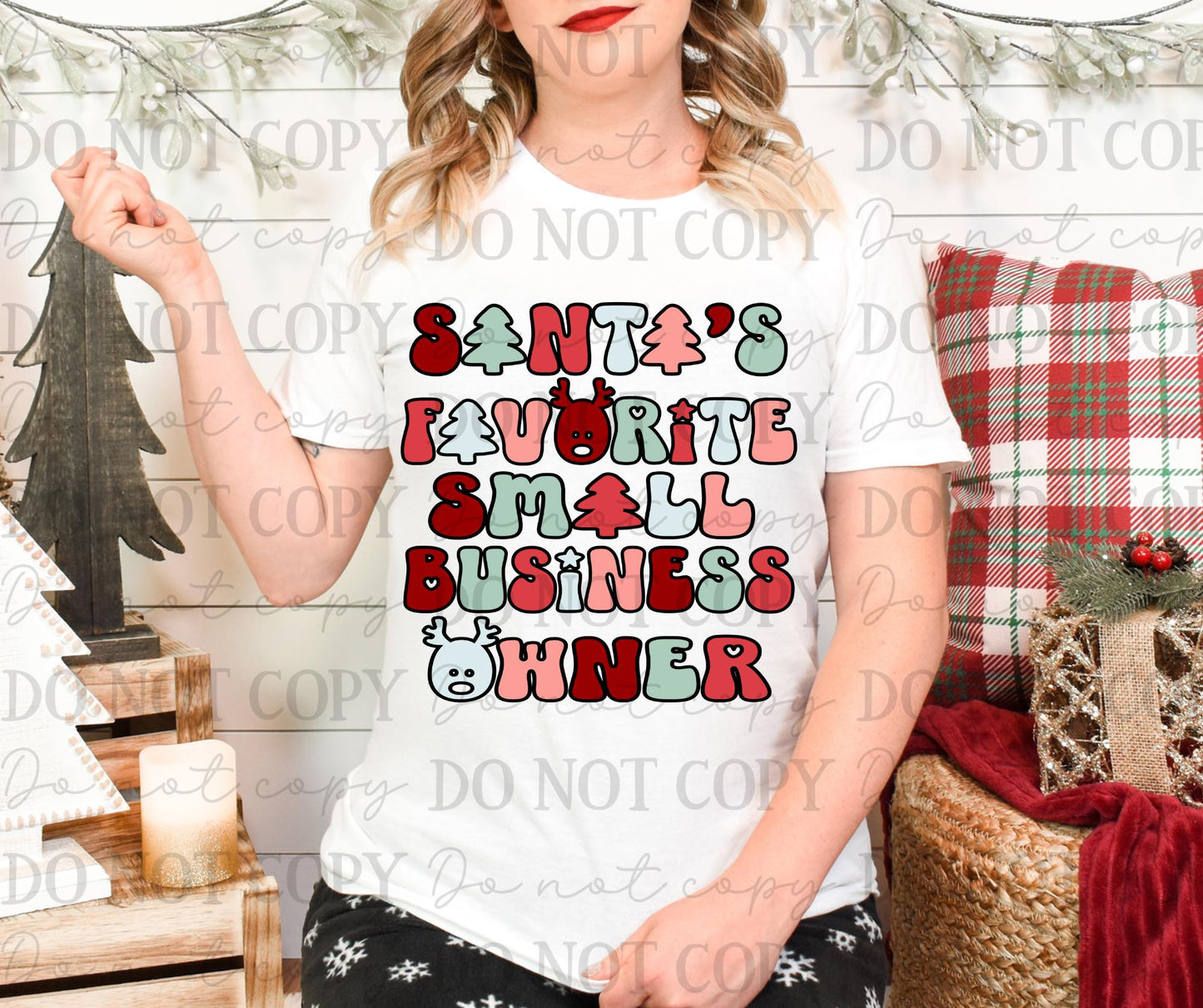 Santa's Favorite Small Business Owner (RTP- Ready to Print)