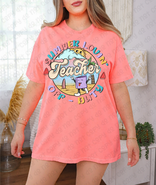 Summer Lovin Teacher (RTP- Ready to Print)