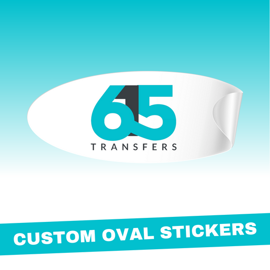 Custom Oval Stickers