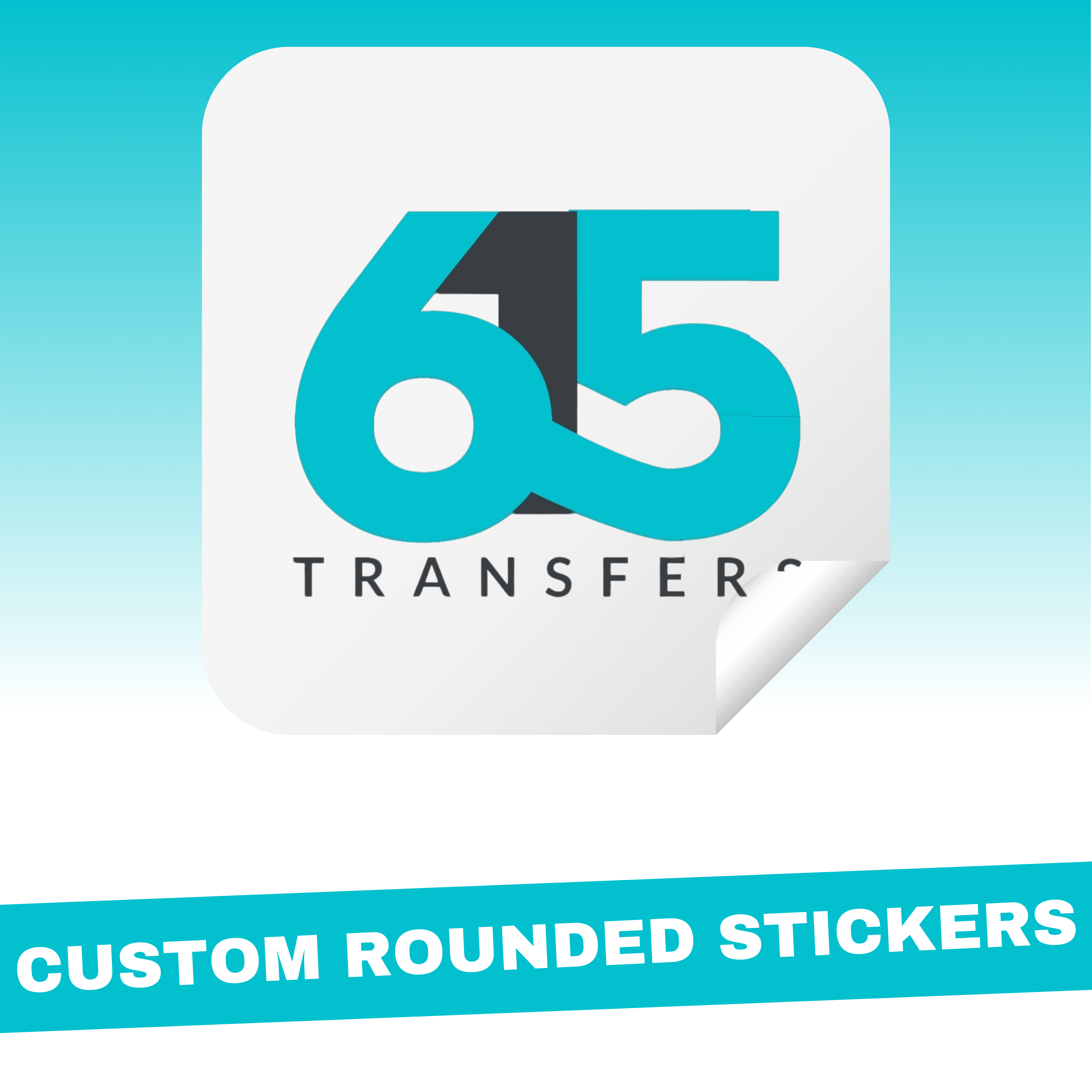 Custom Rounded Corners Sticker – 615transfers