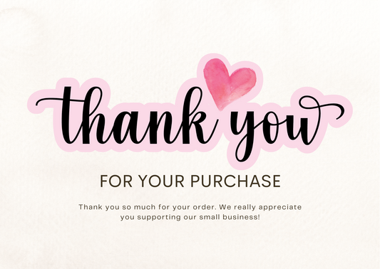 Valentine's Thank You Cards