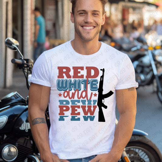 Red White And Pew (RTP- Ready to Print)