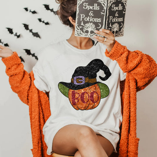 Boo Witch Hat (RTP- Ready to Print)