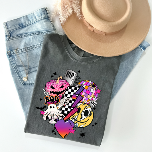 Disco Halloween Purple/Pink(RTP- Ready to Print)