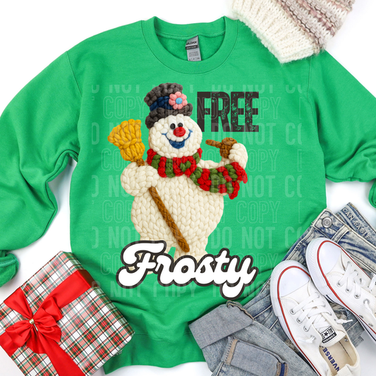 Free Frosty Faux Yarn