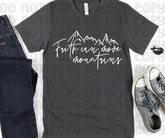 Faith Can Move Mountains(RTP- Ready to Print)