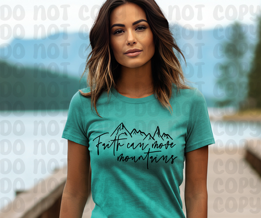 Faith Can Move Mountains(RTP- Ready to Print)