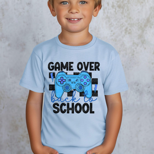 Game Over Blue (RTP- Ready to Print)