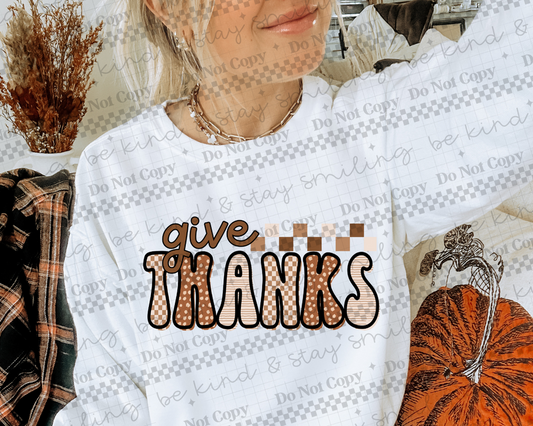 Give Thanks (RTP- Ready to Print)
