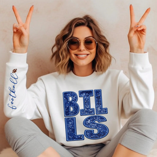 Bills Faux Embroidery (RTP- Ready to Print)
