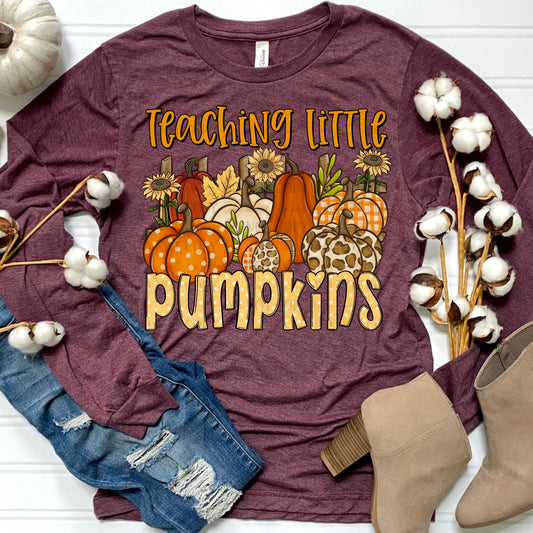 Teaching Little Pumpkins  (RTP- Ready to Print)