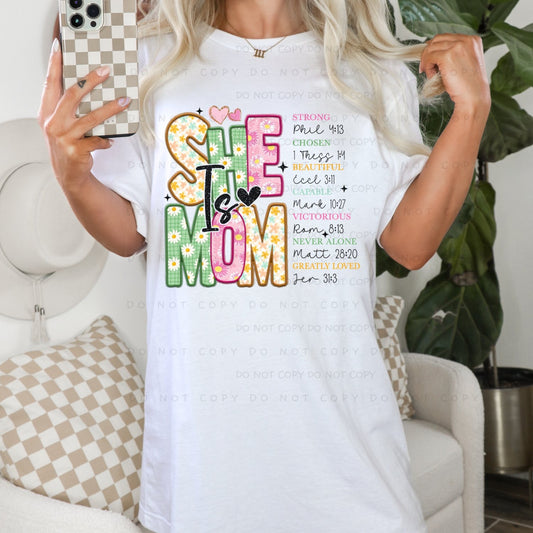 She Is Mom (RTP- Ready to Print)