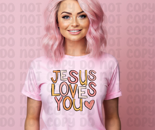 Jesus Loves You(RTP- Ready to Print)