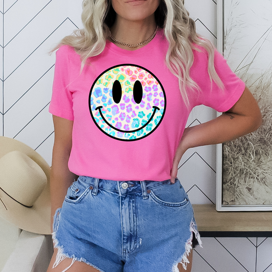 Colorful Leopard Smile (RTP- Ready to Print)