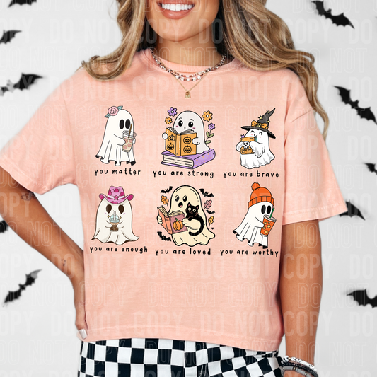 Motivational Halloween Ghosts