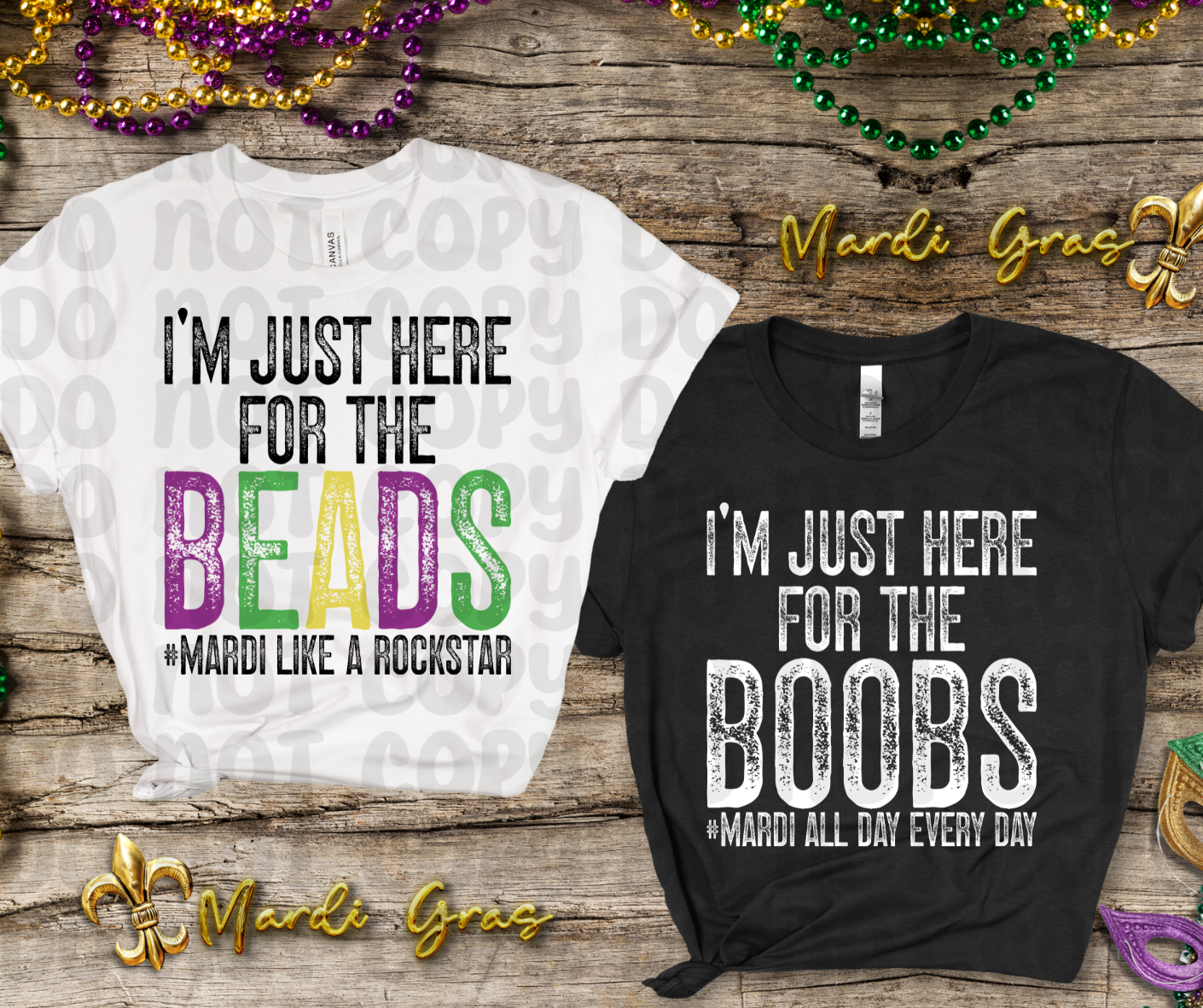 I'm Just Here For The Boobs(RTP- Ready to Print)